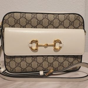 LIKE NEW GUCCI 1955 HORSEBIT SMALL HANDBAG